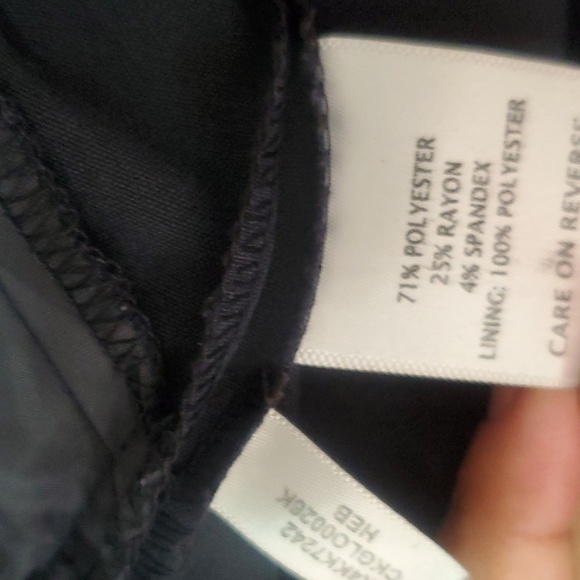 Calvin Klein Blue Straight Leg Pants Size 12 - Picture 9 of 12